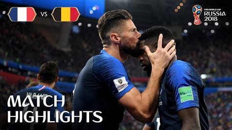 france vs belgium 2018 full match